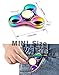 Fidget Spinner, Greatever EDC Fidget Toy Stress Reducer Time Killer Fingertip Gyro Hand Spinner Focus Toy Finger Toy for ADHD, Anxiety, Boredom, Autism Adult Kids (S1C Rainbow)
