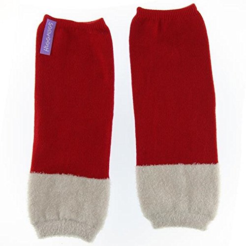 Huggalugs Nubie Leg Warmers (Baby Santa's Helper)