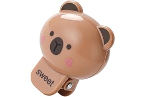 Bear-Shaped Toothbrush Case, Sanitary Holder for Adults Travel & Daily Use Animal Toothbrush Owner Travel