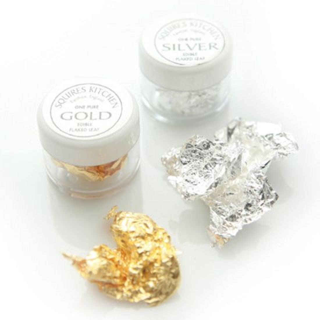 Squires Kitchen Designer Gold Leaf Flake