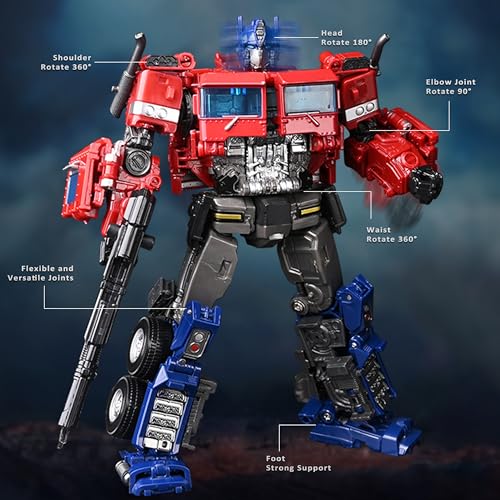 SK MISS Transformable Toys Figurine, Grande Taille Car Robot Transforming Jouets Figurine, Cadeaux pour Les Enfants de Plus 7+ Ans