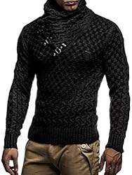 Leif Nelson Men’s Knitted Pullover | Long-Sleeved
