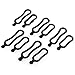 Relefree 5 Pair Stretch Black Rubber Rings For CREE XM-L Q5 T6 LED Headlight Headlamp Head Light Torch Bicycle Bike