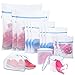 Plusmart Delicate Clothes Wash Bag, Mesh Laundry Bag for Delicates, Lingerie bag, Washing Machine Bag for Baby, Socks, Underwear, Shoes, 14 Pack