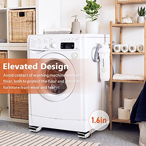 Exttlliy Heavy Duty Base Appliance Rollers Pair Upgrade Move Tools