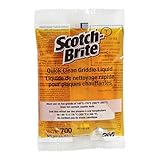 Scotch-Brite Quick Clean Griddle liquid 700-40, 3.2 oz packet