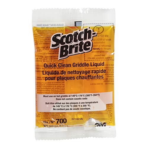 Scotch-Brite Quick Clean Griddle liquid 700-40, 3.2 oz packet