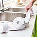Bathtub Caulk Strip PE(Polyethylene) Waterproof Self Adhesive Tub, Kitchen Caulk Tape and Bathroom Wall Sealing Tape Caulk Sealer, Flexible Peel and Stick Caulking Tape, 1.5'' x 11' (White)