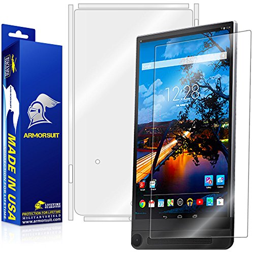 ArmorSuit MilitaryShield - Dell Venue 8 7000 / 7840 Screen Protector + Full Body Skin Protector - Anti-Bubble Ultra HD Shield w/ Lifetime Replacements
