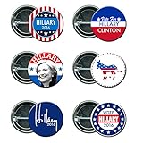 Hillary Clinton Round Button / Pin Mini Combo Campaign Set 2