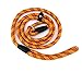 Coolrunner 5 FT Nylon Dog Leash, Pet Slip Lead, Heavy Duty Dog Rope, Standard Adjustable Dog Training Leash for Small & Medium Dogs(10-80 lb)