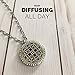 Essential Oil Diffuser Locket Pendant Necklace Refill Replacement Felt Pads for Aromatherapy 50 pcs