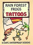 Rain Forest Frogs Tattoos (Dover Tattoos)