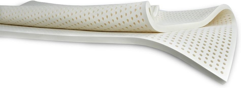 Vytex 100% Natural Latex Topper Collection The Only Virtually Allergy Free Latex - Soft - (King 2 Inch)