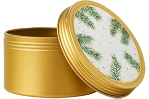 Thymes Frasier Fir Aromatic Home Fragrance Votive Tin – Elegant Tabletop Accent for Seasonal Displays (2.5 oz)