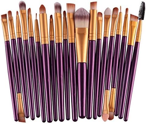 YIWULA 20 pcs Makeup Brush Set tools 2017 Make-up Toiletry Kit Wool Make Up Brush Set