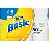 Bounty Basic Big Roll Select-a-Size Print Paper Towels, 95 sheets, 6 rolls (1)