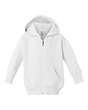 Infant Baby Boys or Girls Plain Zip Zipper Fleece