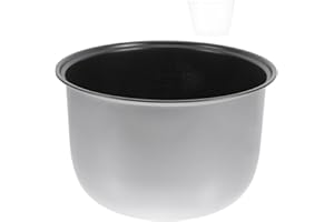 ULTECHNOVO Electric Rice Cooker Inner Pot Stainless Steel Inner Pot Non-stick Aluminum Alloy Replacement for Rice and Porridg
