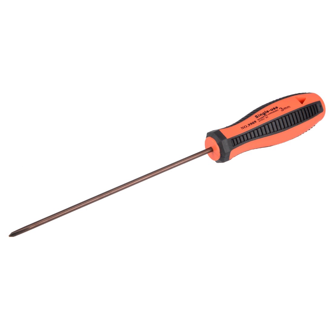 sourcing map PH0 Phillips Magnetic Screwdriver 5 Inch Round Shaft Comfort Non Slip Handle