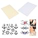 BENECREAT 20 Sheets (10 Pack) DIY A4 Temporary Tattoo Transfer Paper Printable Customized Halloween Tattoos