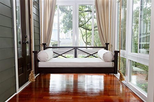Custom Carolina The Historic Hilton Head Porch Swing, Twin, Gray