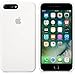 Apple Silicone Case for iPhone 7 Plus - White