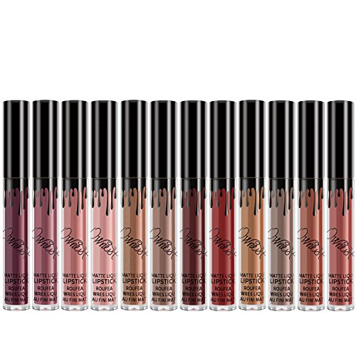 Ownest 24 colors waterproof long lasting matte liquid l…