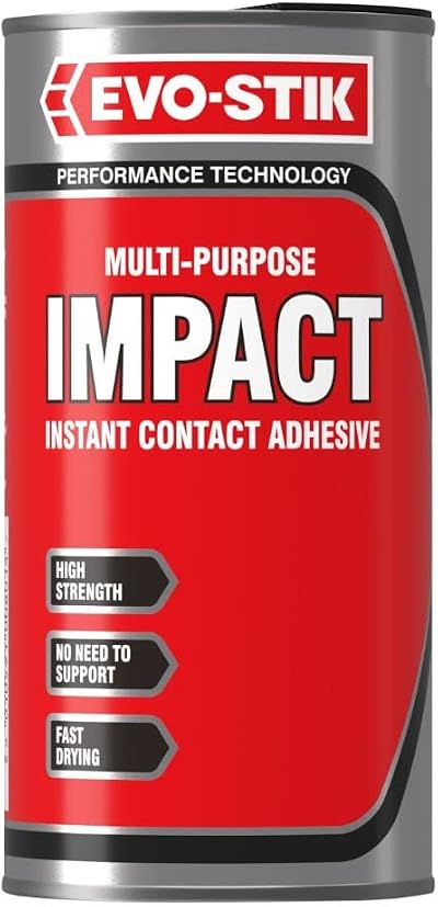 Evo-Stik Impact Adhesive 500ml Tin - High Strength Multipurpose Bond