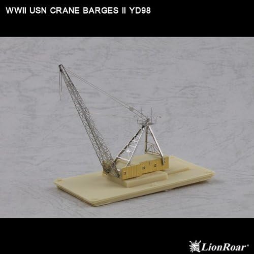 2 YD98 1 vessels input 1/700 WWII U.S. Navy crane barge (R7010) (japan import) by Pit road