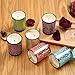 LANGRIA Scented Candles Set Glass Jar Candle Tin Pure Soy Wax, 6 Aromatherapy Fragrances Stress Relief Birthday Gift for Women, Girlfriend, Moms (6 Pcs)thumb 1