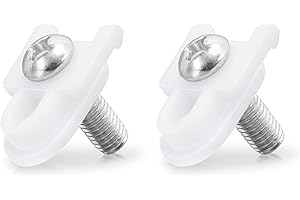 TERGTIRY WR01X25070 Refrigerator Door Handle Mounting Stud Compatible with GE Fridge Freezer Handle Replacement Part Number AP7175647 WR01X39781