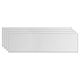 uxcell Aluminum Sheet, 4 Pcs 300mm x 80mm x 3mm
