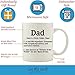 Got Me Tipsy - Dad Definition Funny Coffee Mug 11 oz