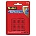 Scotch(R) Removable Wall Mounting Tabs, 11/16in. x 11/16in, Clear, Box of 35