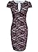VfEmage Womens Sexy Elegant Floral Flower Lace Party Cocktail Bodycon Dress