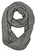 DRY77 Forever Chunky Thick Knitted Fashion Winter Eternity Infinity Loop Scarf
