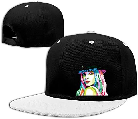 JXMD Unisex Britney Spears Trucker Hats White
