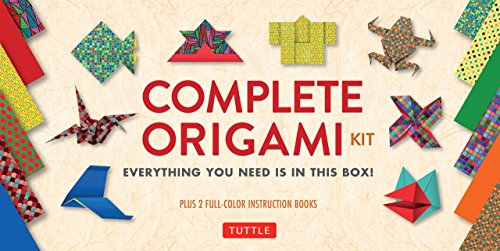 Complete Origami Kit: Kit with 2 Origami How-to Books, 98 Papers, 30 Projects: This Easy Origami for Beginners Kit is Great for Both Kids and Adults
