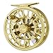 Piscifun Blaze Mid Arbor Fly Fishing Reel with CNC-machined Aluminum Alloy Body 5/6 Gold