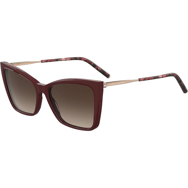 Amazon.com: Carolina Herrera HER 0132/G/S Burgundy/Brown  display picture 2