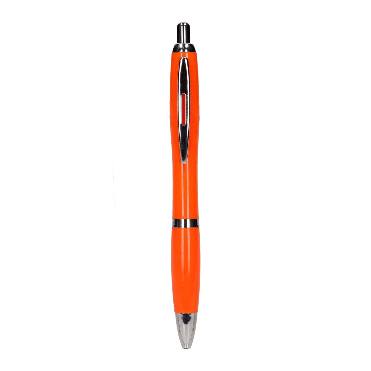 TIPTOP OFFICE PM City Retractable Ballpoint Pens 0.7 mm Orange Pack of 50