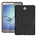 DWaybox Case Tab S2 8.0 T710 Hybrid Armor Design with Stand Feature Detachable Dual Layer Protective Shell Hard Back Cover Case for Samsung Galaxy Tab S2 8.0inches SM-T710 / T715 (Black)