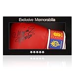 Manny Pacquiao Signed Red Boxing Glove. In Gift Box