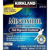 5 Percent Extra Strength Hair Regrowth for Men, 2 Pack of (6 Count)