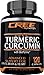 CREE Nutrition Turmeric Curcumin with BioPerine® and 95% Curcuminoids - Anti-Inflammatory, Antioxidant & Anti-Aging - 120 Capsules - Made in the USA