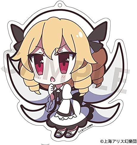 Amazon 東方project アクリルキーホルダー ゆるっととうほう 80 ルナチャイルド アニメ 萌えグッズ 通販