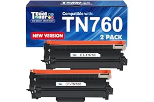 COOL TONER TN760 Toner for Brother Printer TN730: DCP-L2550DW Compatible for Brother TN 760 730 HL-L2395DW MFC-L2750DW TN-730/TN-760 TN-760 TN-730 MFC-L2710DW HL-L2350DW HL-L2370DW HL-L2390DW Black Cartridge