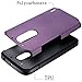 Moto G4 Play Case, OUBA [Dual Layer] [Anti-Drop] Hybrid Defender Shockproof Rugged Premium Protective Case Cover for Motorola Moto G4 Play - Purple