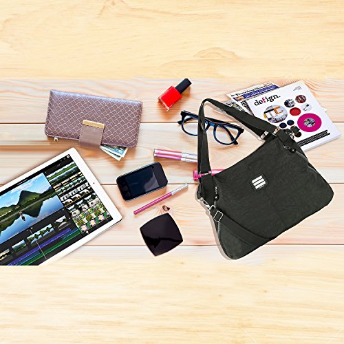 Crossbody-Bags-for-Women-Large-Tote-Nylon-Lightweight-Travel-Purse-Multi-Pocket-Shoulder-Bag-Handbags